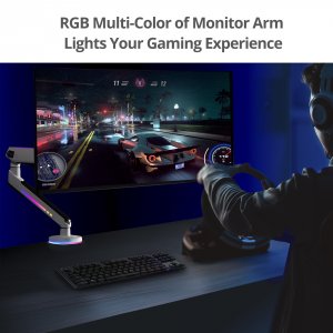 Siig CE-MT3J11-S2 Rgb Desk Mount-single