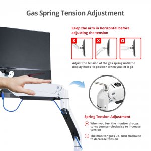 Siig CE-MT3J11-S2 Rgb Desk Mount-single