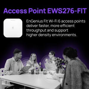 Engenius EWS276-FIT Fit Managed Ews276-fit Wi-fi 6 4x4 Lite Indoor Wir