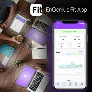 Engenius EWS276-FIT Fit Managed Ews276-fit Wi-fi 6 4x4 Lite Indoor Wir