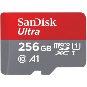 Sandisk SDSQUAC-256G-AN6MA Ultra Microsdhc Memory Card, 256gb, 150mbs,