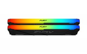 Kingston KF432C16BB2AK2/16 Fury Beast Rgb 16gb 3200mts Ddr4 Cl16 Dimm 