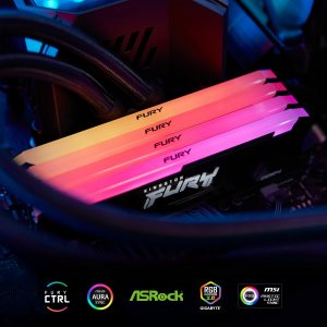 Kingston KF432C16BB2AK2/16 Fury Beast Rgb 16gb 3200mts Ddr4 Cl16 Dimm 