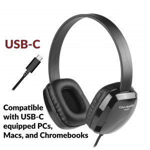 Cyber ACM-6005C Usb C Stereo Headphone