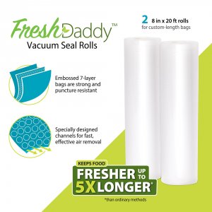 Presto 09510 Freshdaddy Vac Seal Roll 8x20