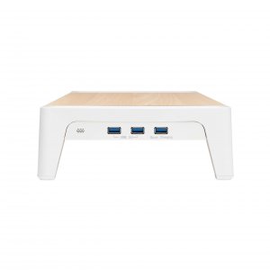 Tripp MR229USB Monitor Riser For Desk Wood Top