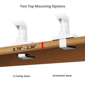 Siig CE-MT3S11-S1 Ac Ce-mt3s11-s1 Single Heavy Duty 34-49 Monitor Arm 