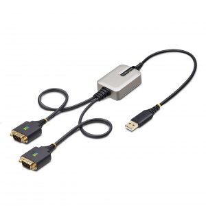 Startech 2P1FFC-USB-SERIAL Cb 2p1ffc-usb-serial 2ft 2port Usb To Seria