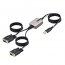 Startech 2P6FFC-USB-SERIAL Cable 2p6ffc-usb-serial 13ft 2-port Usb To 