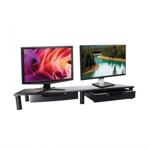 Tripp MR4011DTAA Dual Monitor Riser W Strg