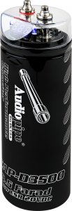 Audiopipe ACAPD3500 3.5 Farad Power Capacitor For Car Audio Systems