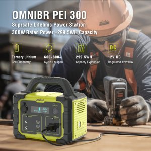 Omnibar PYS-PEI-U00300 YELLOW GREEN Ironman 300w Emergency Power Suppl