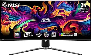 Msi MAG341CQPQDOLED Mag 341cqp Qd-oled