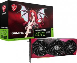 Msi G4070S12GXSM Vcx Geforce Rtx 4070 Super 12g Gaming X Slim Mlg 12gb