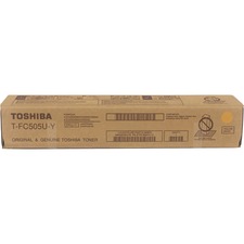 Original Toshiba TFC505UY Yellow Toner Cartridge For Use In Estudio 25