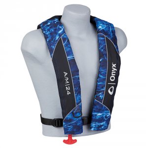 Onyx 132008-855-004-19 Onyx Am-24 Automanual Adult Universal Pfd - Blu