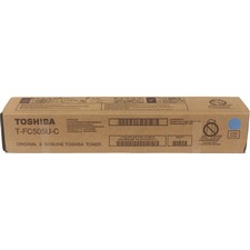 Original Toshiba TFC505UC Cyan Toner Cartridge For Use In Estudio 2505