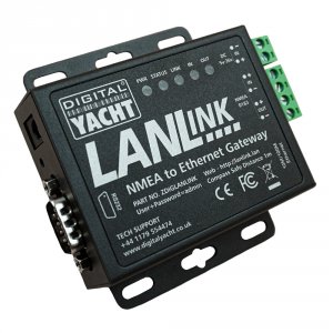 Digital ZDIGLANLINK Lanlink Nmea 0183 To Ethernet Gateway