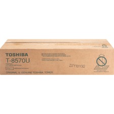 Original Toshiba T8570U Black Toner Cartridge For Use In Estudio 557 6