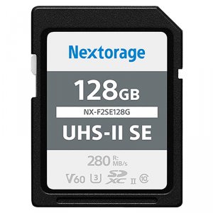 Nextorage NX-F2SE128G , Memory Card, 128gb, Sdxc, Uhs-ii Se, Max 280r 