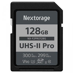 Nextorage NX-F2PRO128G , Memory Card, 128gb, Sdxc, Uhs-ii Pro, Max 300