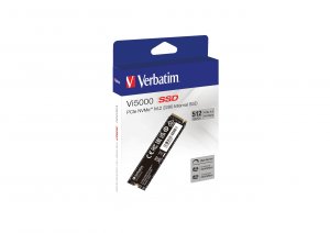 Verbatim 31825 Vi5000 512gb Pcie Nvme M.2 Ssd - 2yr Limited Warranty