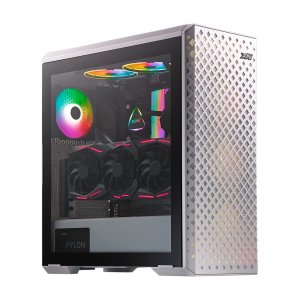 Adata 15260037 Defender Pro Mid-tower Pc Case White Atx Mesh Front Pan