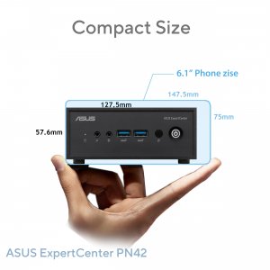 Asus PN42-BBFN1000X1FC Sy Pn42-bbfn1000x1fc Mini Pc N100 No Ram Storag