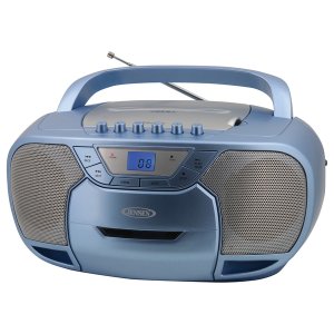 Jensen CD-590-BL Prtbl Bluth Cd Plyramp;rdio