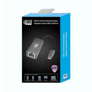 Adesso AUH-5000 Usb-c To Ethernet Network Adapter (taa Compliant)