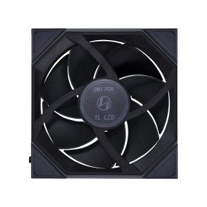 Lianli 14RTLLCD1B Lian-li 140mm Fdb Fan With Lcd Display - Black