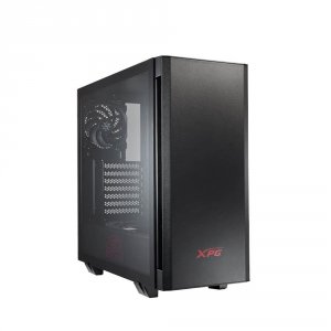 Adata 15260044 Invader Mid-tower Pc Case Black Atx Tempered Glass Side