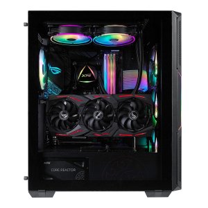 Adata 75260179 Starker Compact Pc Case Solid Front Black Mid-tower Atx