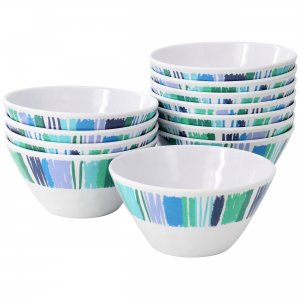 Gibson 136418.01 Home Tropical Sway Orleans 12 Piece 6 Inch Melamine B