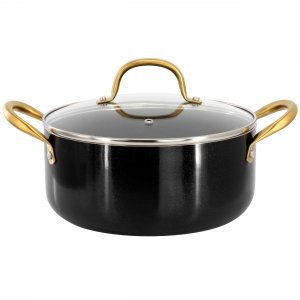 Gibson 82628.02 Home Ellsworth 5 Quart Nonstick Aluminum Dutch Oven Wi