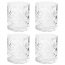 Gibson 142172.04 Home 4 Piece 13 Ounce Diamond Embossed Double Old Fas