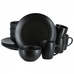 Gibson 142742.12 Home Everyday Plus 12 Piece Round Stoneware Dinnerwar