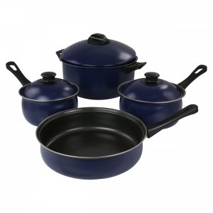 Gibson 127793.07 Oceania 7 Piece Steel Cookware Set