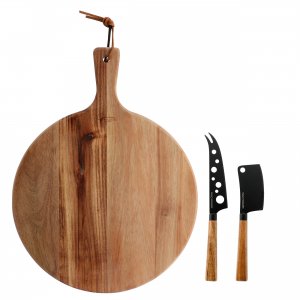 Gibson 137744.03 Elite 3 Piece Acacia Wood Charcuterie Serving Board A