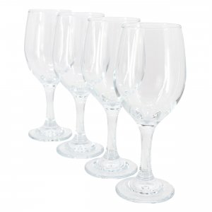 Gibson 140483.04 Home Belinni 4 Piece 14.2 Ounce Classic Wine Glass Se