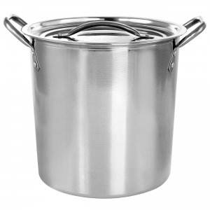 Gibson 96259.01 Everyday Whittington 8 Quart Stainless Steel Stock Pot