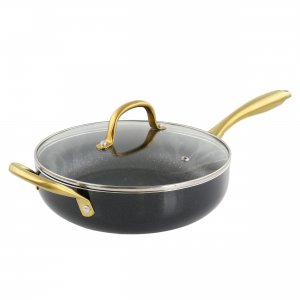 Gibson 82629.02 Home Ellsworth 3.5 Quart Aluminum Nonstick Saute Pan W