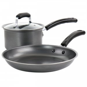 Gibson 127791.03 Everyday Highberry 3 Piece Nonstick Carbon Steel Cook