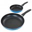 Gibson 120255.02 Home 2 Piece 10 Inch Aluminum Frying Pan In Blue