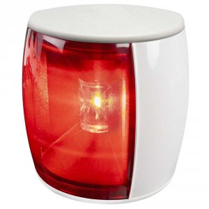 Hella 017460111 Naviled Pro Port Navigation Lamp - White Shroud - Red 