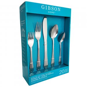 Gibson 80057.20 Montiero 20-piece Flatware Set