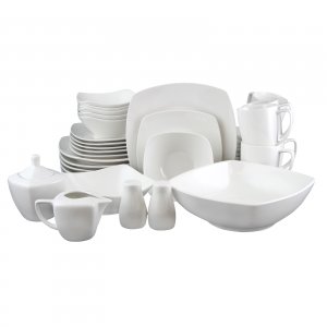 Gibson 110999.39 Zen Buffetware 39-piece Dinnerware Set