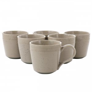 Bee 124670.01 Gibson Milbrook 6 Piece 15 Ounce Stoneware Mug Set In Mo