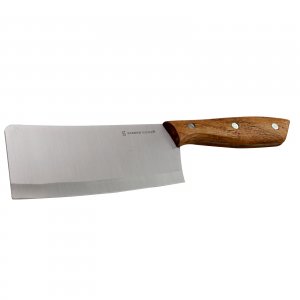 Gibson 107196.01 Home Seward 6 Inch Stainless Steel Cleaver With Woode