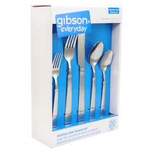 Gibson 105921.20 Home Prato 20 Piece Flatware Set